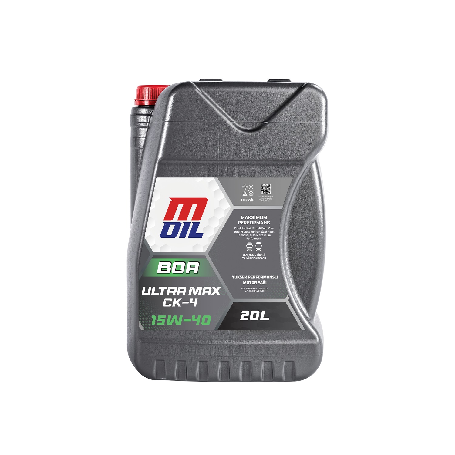 M Oil BOA Ultra Max CK-4 15W-40