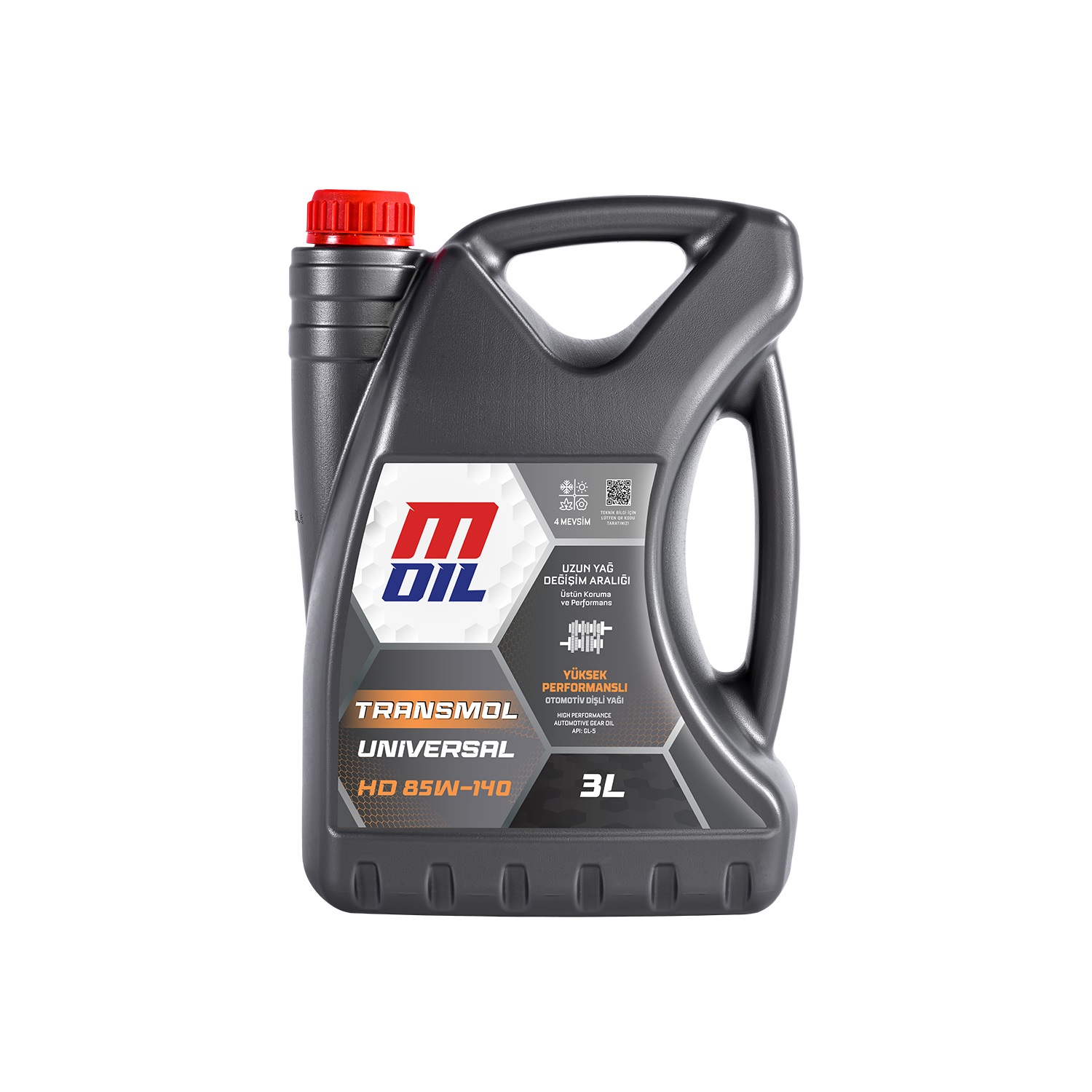 M Oil TRANSMOL Unıversal HD 85W-140